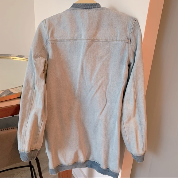 Zara denim bomber jacket - Picture 3 of 5